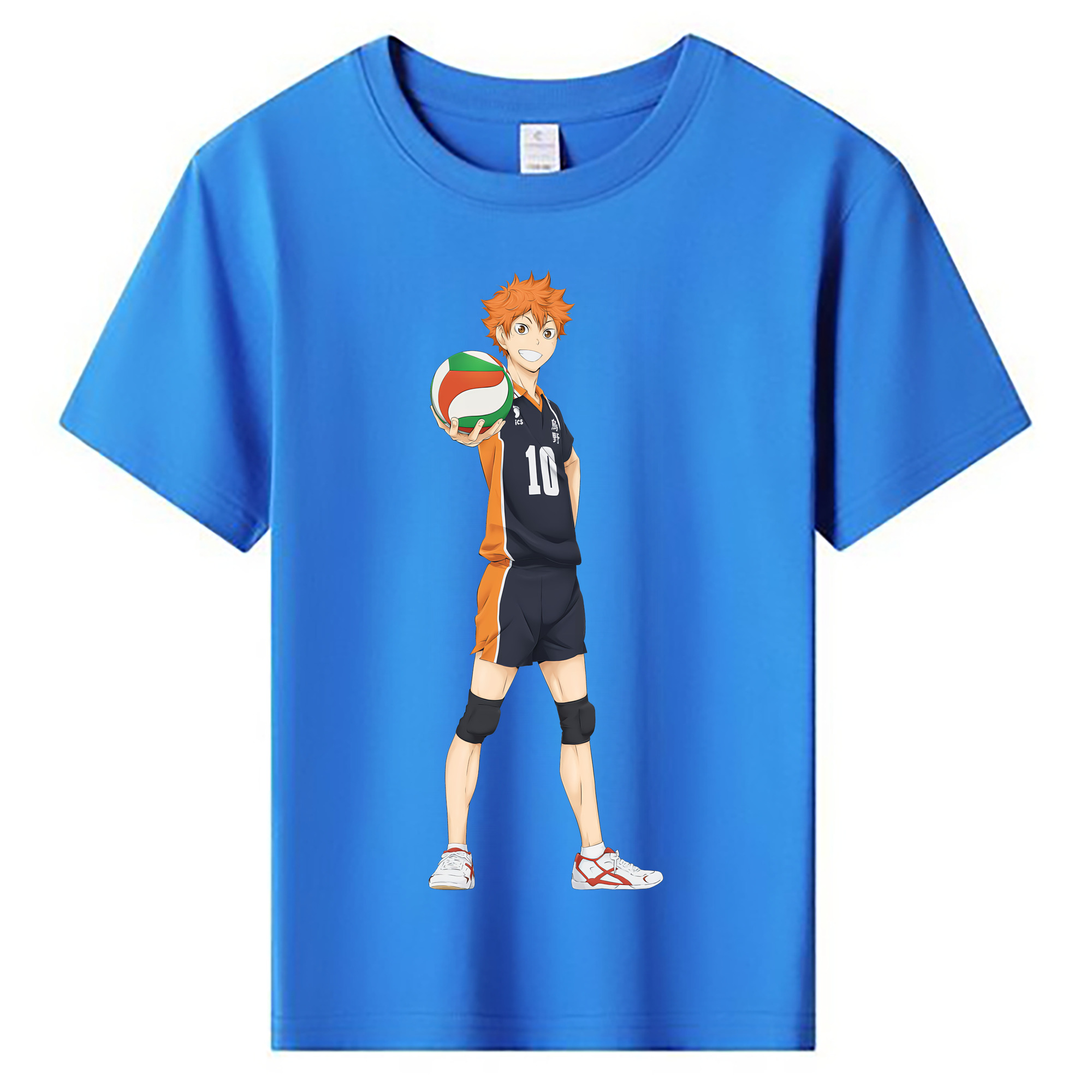 （画像用） ハイキュー!! Haikyu!! 綿100％キッズTシャツ（フロントプリント）